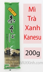 MÌ TRÀ XANH NHẬT BẢN 200G - CHA SOBA KANESU