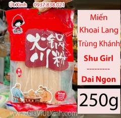 MIẾN DẸT KHOAI LANG TRÙNG KHÁNH SHU GIRL 250G - DAI NGON CHUẨN VỊ