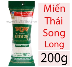 MIẾN THÁI ĐẬU XANH SONG LONG 40g - 80g - 200g - DOUBLE DRAGON BRAND BEAN VERMICELLI