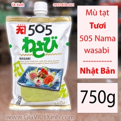MÙ TẠC TƯƠI 505 NAMA WASABI KANEKU 750G - WASABI NHẬT BẢN ĂN SUSHI SASHIMI