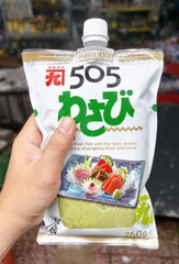 MÙ TẠC TƯƠI 505 NAMA WASABI KANEKU 750G - WASABI NHẬT BẢN ĂN SUSHI SASHIMI