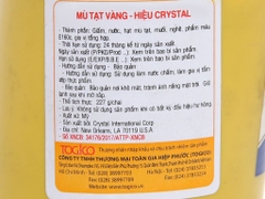 MÙ TẠT VÀNG CRYSTAL 227G
