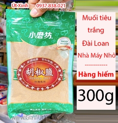 MUỐI TIÊU TRẮNG ĐÀI LOAN HIỆU NHÀ MÁY NHỎ 300G - TAIWAN PEPPER SALT