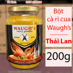 [NT] BỘT CÀ RI CUA WAUGH'S CURRY POWDER 200G – NHẬP KHẨU THÁI LAN