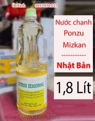 NƯỚC CHANH NHẬT BẢN PONZU MIZKAN 1,8 LÍT - CITRUS SEASONING