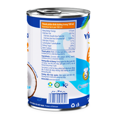 NƯỚC CỐT DỪA TƯƠI VIETCOCO 400ML