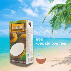 NƯỚC CỐT DỪA THÁI LAN UHT CHAOKOH 1000ML