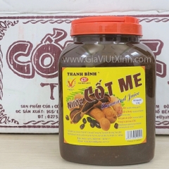 NƯỚC CỐT ME THANH BÌNH 1,2 KG - TAMARIND JUICE -  NGUYÊN CHẤT 99,9%