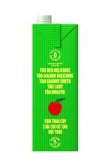 NƯỚC ÉP TÁO RUỘT GIÒN VINAMILK 1L