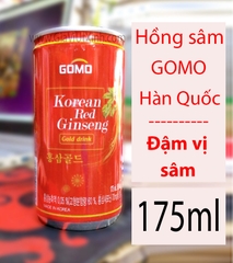 NƯỚC HỒNG SÂM GOMO HÀN QUỐC 175ML - KOREAN RED GINSENG GOLD DRINK