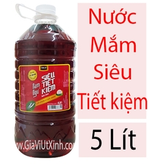 NƯỚC MẮM NAM NGƯ SIÊU TIẾT KIỆM 4,8 LÍT