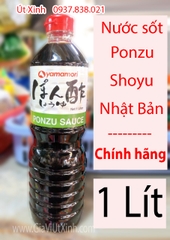NƯỚC SỐT PONZU SAUCE YAMAMORI 1L - SỐT CHẤM HÀO, SASHIMI NHẬT BẢN