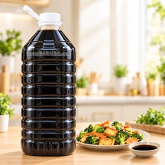 NƯỚC TƯƠNG CON GÀ VĨNH THUẬN 4.5L - ĐẬU NÀNH LÊN MEN, ĂN CHAY ĐƯỢC