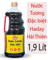 NƯỚC TƯƠNG ĐẶC BIỆT HADAY 1,9 LÍT - HADAY PREMIUM SOY SAUCE