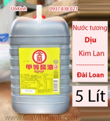NƯỚC TƯƠNG KIM LAN 5 LÍT - KIM LAN MILD SOY SAUCE 5 LITERS