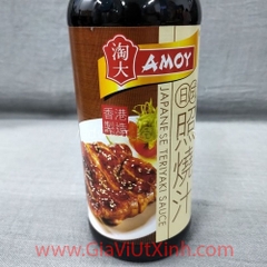 NƯỚC ƯỚP NƯỚNG TERIYAKI NHẬT BẢN AMOY 450ML - JAPAN TERIYAKI SAUCE