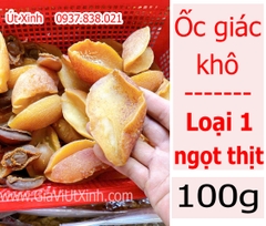 ỐC GIÁC KHÔ 100G - 250G - 500G - INDIAN VOLUTE