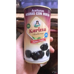 OLIU ĐEN TÁCH HẠT KARINA 350G - TRÁI OLIU ĐEN