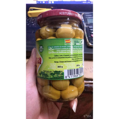 OLIU XANH NGUYÊN HẠT 360G - GREEN OLIVES