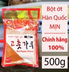 ỚT BỘT HÀN QUỐC MỊN 500G - SEOUL FOOD RED PEPPER POWDER - BỘT ỚT MỊN HÀN QUỐC