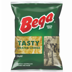 PHÔ MAI CHEDDAR BÀO GRATED TASTY BEGA 250G