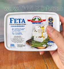 PHÔ MAI FETA LYTRAS 180G - PHÔ MAI SỮA CỪU HY LẠP NGÂM NƯỚC MUỐI