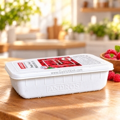 PHÚC BỒN TỬ ĐÔNG LẠNH ANDROS 500G – FROZEN RASPBERRY - MÂM XÔI ĐỎ (NGUYÊN TRÁI)