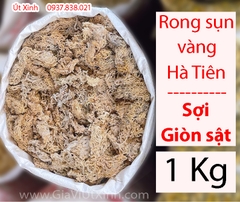 RONG SỤN VÀNG HÀ TIÊN 500G - 1KG - SỢI GIÒN SẬT, TỰ NHIÊN