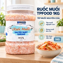 RUỐC MUỐI TPFOOD 1KG – TÉP MUỐI NGUYÊN CON [NT]