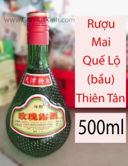RƯỢU NẤU ĂN MAI QUẾ LỘ BẦU THIÊN TÂN 500ML - MEI GUI LU JIU