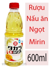 RƯỢU NẤU ĂN NGỌT NHẬT BẢN - MIRIN FU 600ML