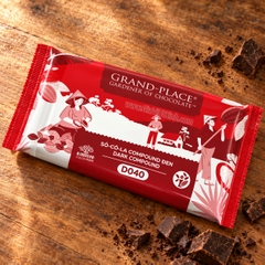SÔ CÔ LA COMPOUND ĐEN GRAND-PLACE D040 1KG – PURATOS DARK CHOCOLATE