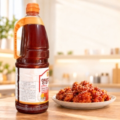 SỐT GÀ CHIÊN VỊ NGỌT HÀN QUỐC CHUNGWOO 2.1KG – SỐT YANGNYEOM VỊ DỊU - KOREAN SEASONED FRIED CHICKEN MILD SAUCE [NT]