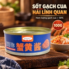 SỐT GẠCH CUA HẢI LĨNH QUAN 100G - CRAB ROE SAUCE
