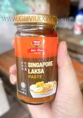 SỐT LAKSA SINGAPORE 190G - WOH HUP LAKSA PASTE, CAY NỒNG ĐẬM ĐÀ
