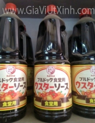 SỐT RAU CỦ NHẬT BẢN 1,8 LÍT - JAPAN TONKATSU SAUCE BULL DOG