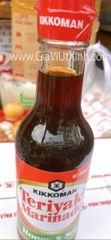 SỐT TẨM ƯỚP TERIYAKI MẬT ONG & TƯƠNG ĐẬU NÀNH 250ML - TERIYAKI MARINADE HONEY & SOY KIKKOMAN 250ML
