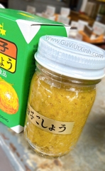 SỐT YUZU KOSHO (XANH LÁ) NHẬT BẢN 80G - SỐT TIÊU QUÝT XANH