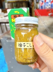 SỐT YUZU KOSHO (XANH LÁ) NHẬT BẢN 80G - SỐT TIÊU QUÝT XANH