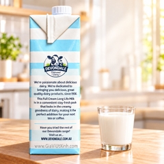 SỮA TƯƠI NGUYÊN KEM DEVONDALE 1 LÍT – FULL CREAM PURE MILK