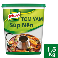 SÚP NỀN LẨU THÁI KNORR 1,5KG - KNORR TOM YAM PASTE