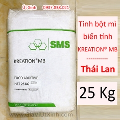 TINH BỘT MÌ BIẾN TÍNH SMS KREATION MB 25KG – GIỮ KẾT CẤU, ĐỘ ẨM