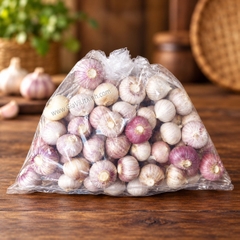 TỎI CÔ ĐƠN TRẮNG SIZE ĐẠI 1KG – TỎI 1 TÉP TƯƠI NGUYÊN CỦ LÀM TỎI ĐEN