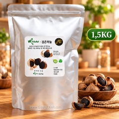 TỎI ĐEN CÔ ĐƠN HÀN QUỐC MIRAE 1KG - 1,5KG – BLACK GARLIC – TỎI ĐEN LÊN MEN