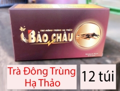 TRÀ ĐÔNG TRÙNG HẠ THẢO BẢO CHÂU 12 TÚI - CORDYCEPS TEA