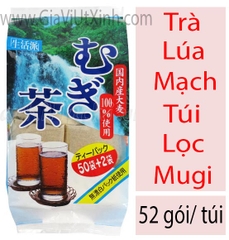 TRÀ LÚA MẠCH TÚI LỌC 52 GÓI/ TÚI - TRÀ NHẬT BẢN MUGI CHA