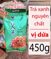 TRÀ XANH NGUYÊN CHẤT VỊ DỨA 450G - PURE GREEN TEA WITH PINEAPPLE FLAVOR - CAM KẾT HÀNG CHUẨN LOẠI 1