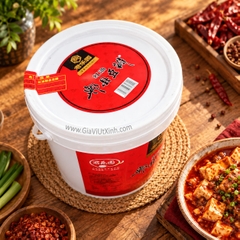TƯƠNG ĐẬU BẢN JUNLEYUAN 6KG – TƯƠNG LÀM ĐẬU HŨ TỨ XUYÊN (DOUBANJIANG)