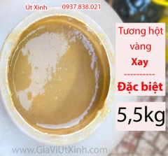TƯƠNG HỘT VÀNG XAY 5,5KG - LOẠI ĐẶC BIỆT - ĂN CHAY VÀ MẶN