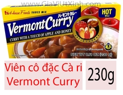 VIÊN CÔ ĐẶC CÀ RI NHẬT BẢN 230G - HOUSE FOODS VERMONT CURRY